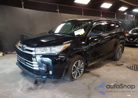 2019 Toyota Highlander Xle from USA, damaged, VIN 5TDJZRFH4KS629952